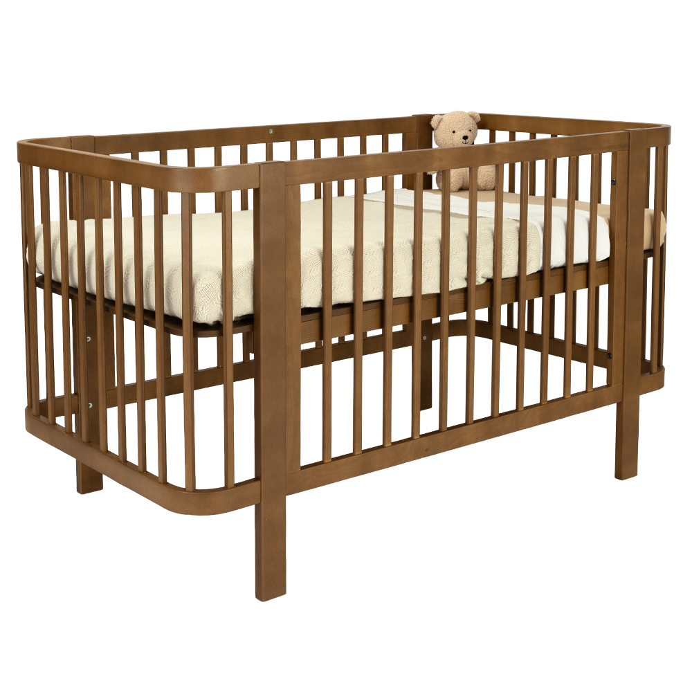 Meegroei Ledikant Novi Klara Incl. Bedzijde 70x140 Walnut null_5