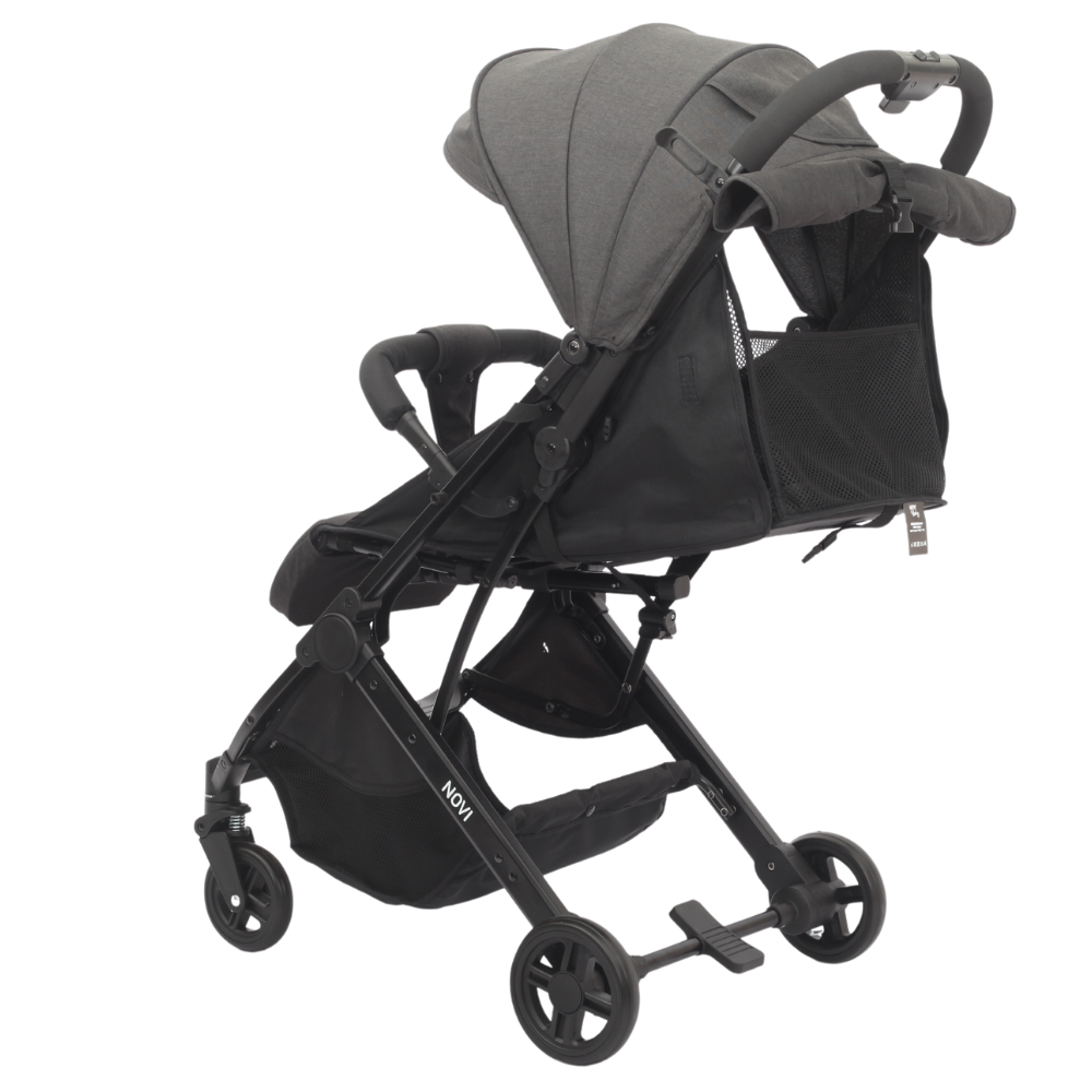 Buggy Novi Travel Go Black Melange met Voetenzak null_5