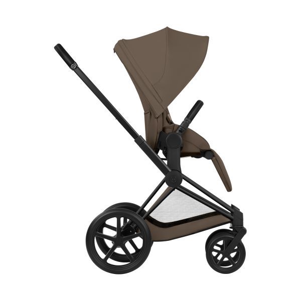 Kinderwagen Cybex Priam 5 Style Coconut Brown/Dark Brown incl. Foldable Carrycot met Autostoel Cloud T Plus, Base & Voetenzak null_8