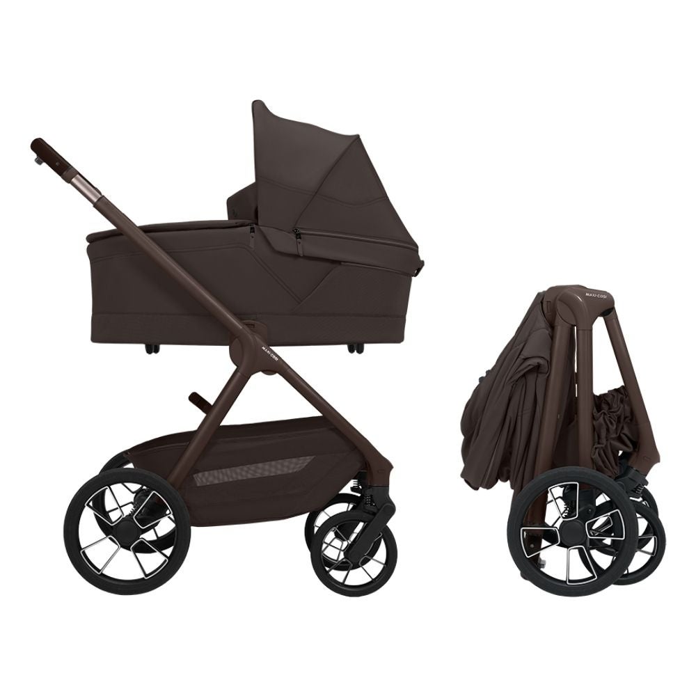 Kinderwagen Maxi-Cosi Oxford Plus V2 Espresso Brown + Autostoel Maxi-Cosi Coral Pro Slide + Base + Adapterset null_8