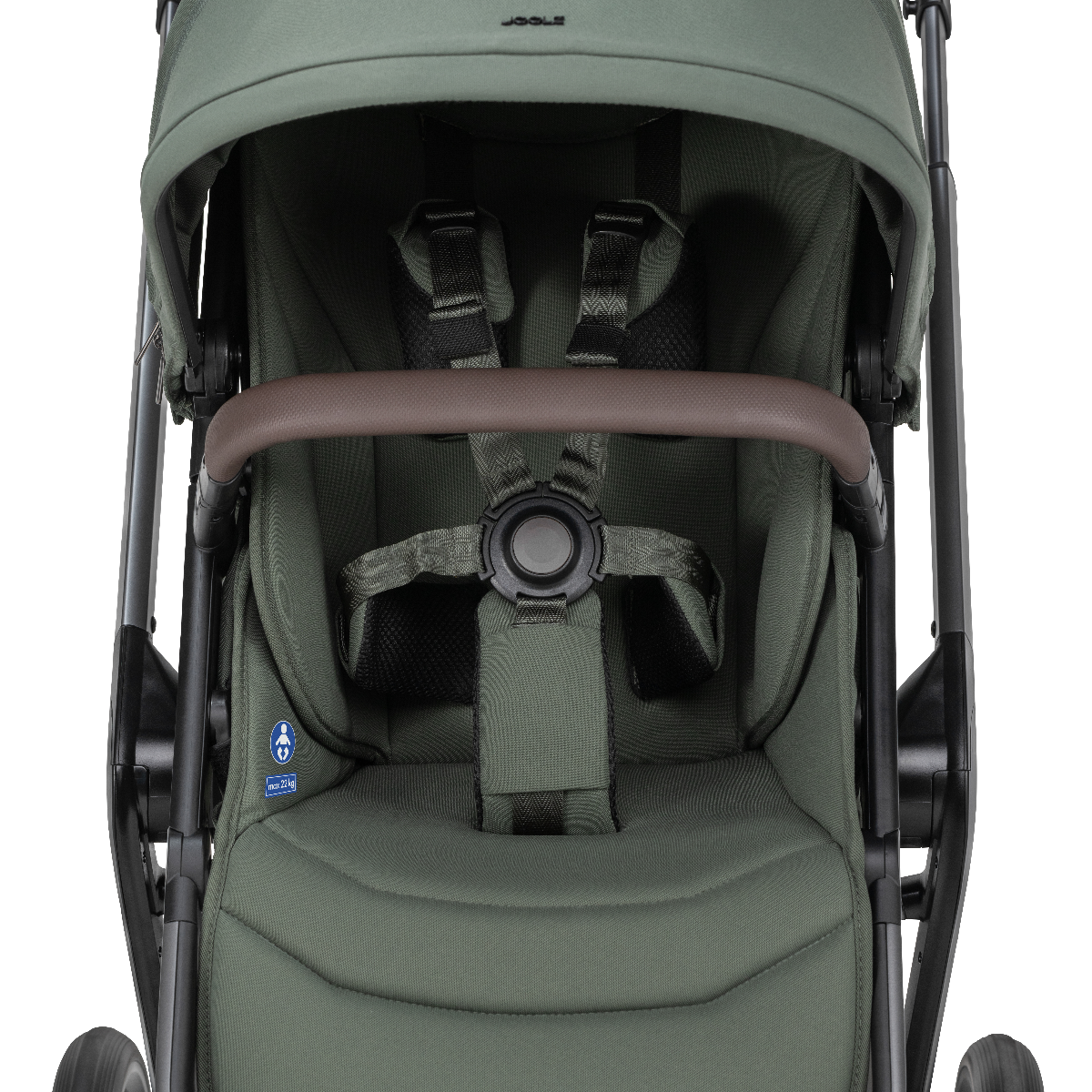 Kinderwagen Joolz Day5 Forest Green + Autostoel Joy Pro Glide 360° null_9