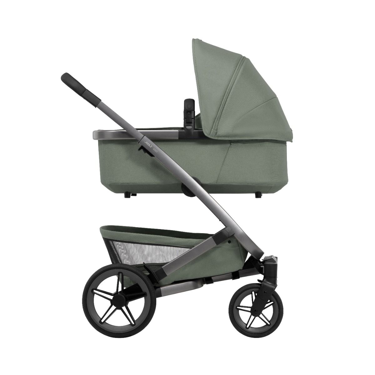 Kinderwagen Joolz Geo5 Sage Green met Autostoel Novi Jacky Pro 360 V2 & Base en Adapterset null_4