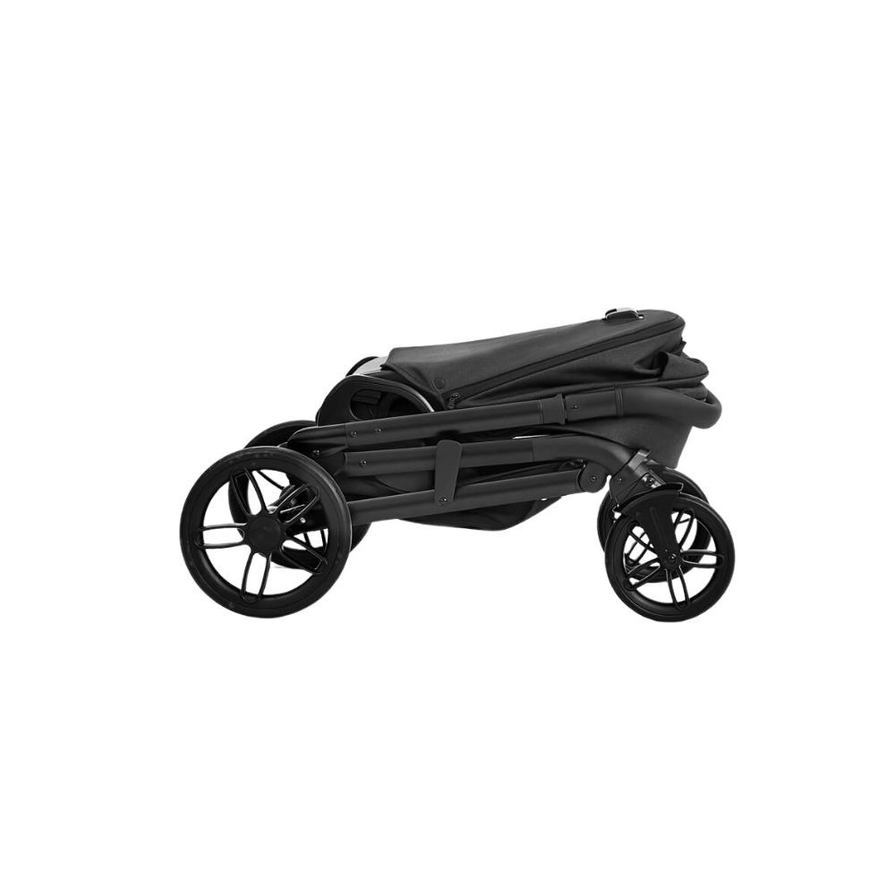 Kinderwagen Joie Chrome2 Trio Raven incl. i-Snug2 Autostoel, Adapterset & Regenhoes + Isofix Base null_11