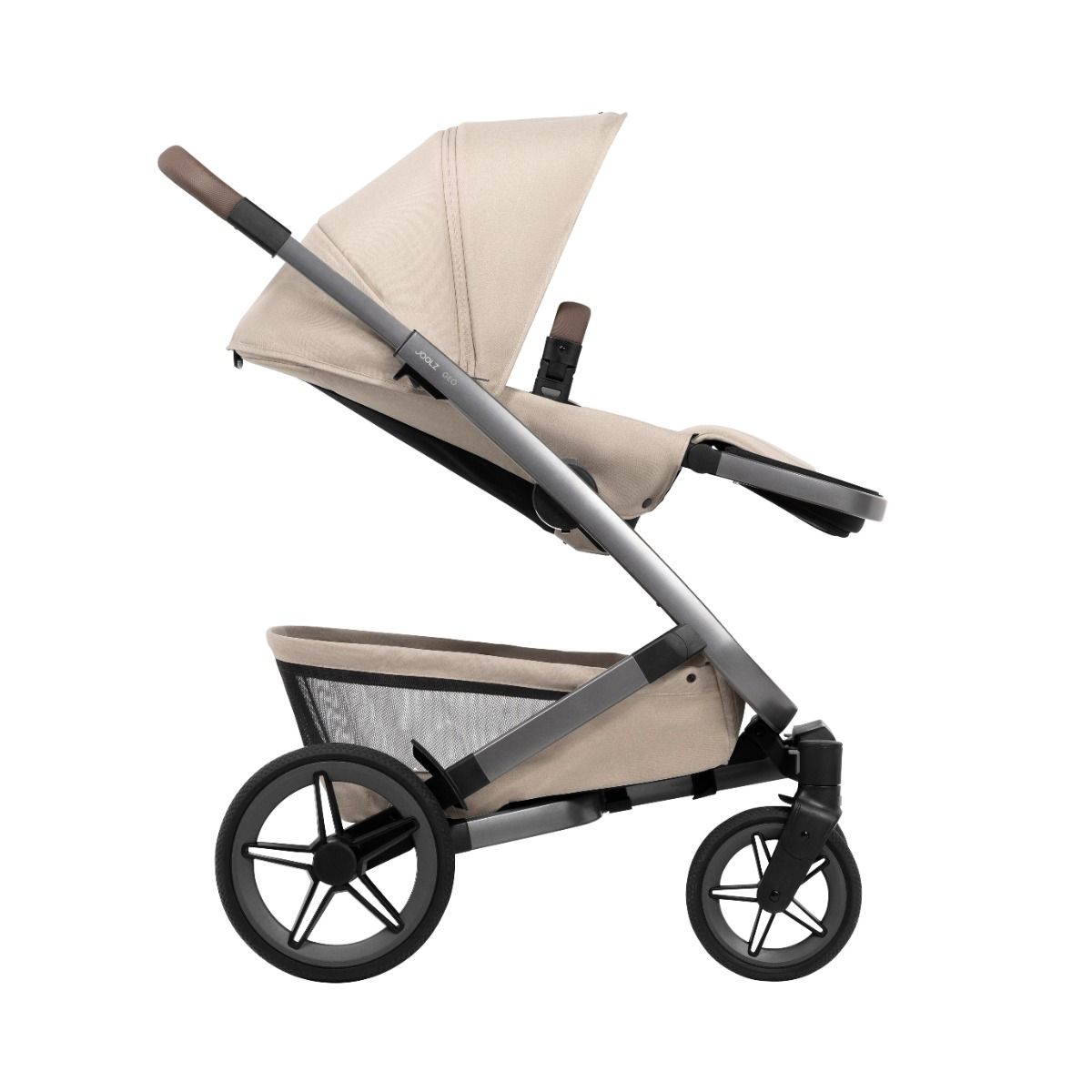 Kinderwagen Joolz Geo5 Sandy Taupe met Autostoel Novi Jacky Pro 360 V2 & Base en Adapterset null_8