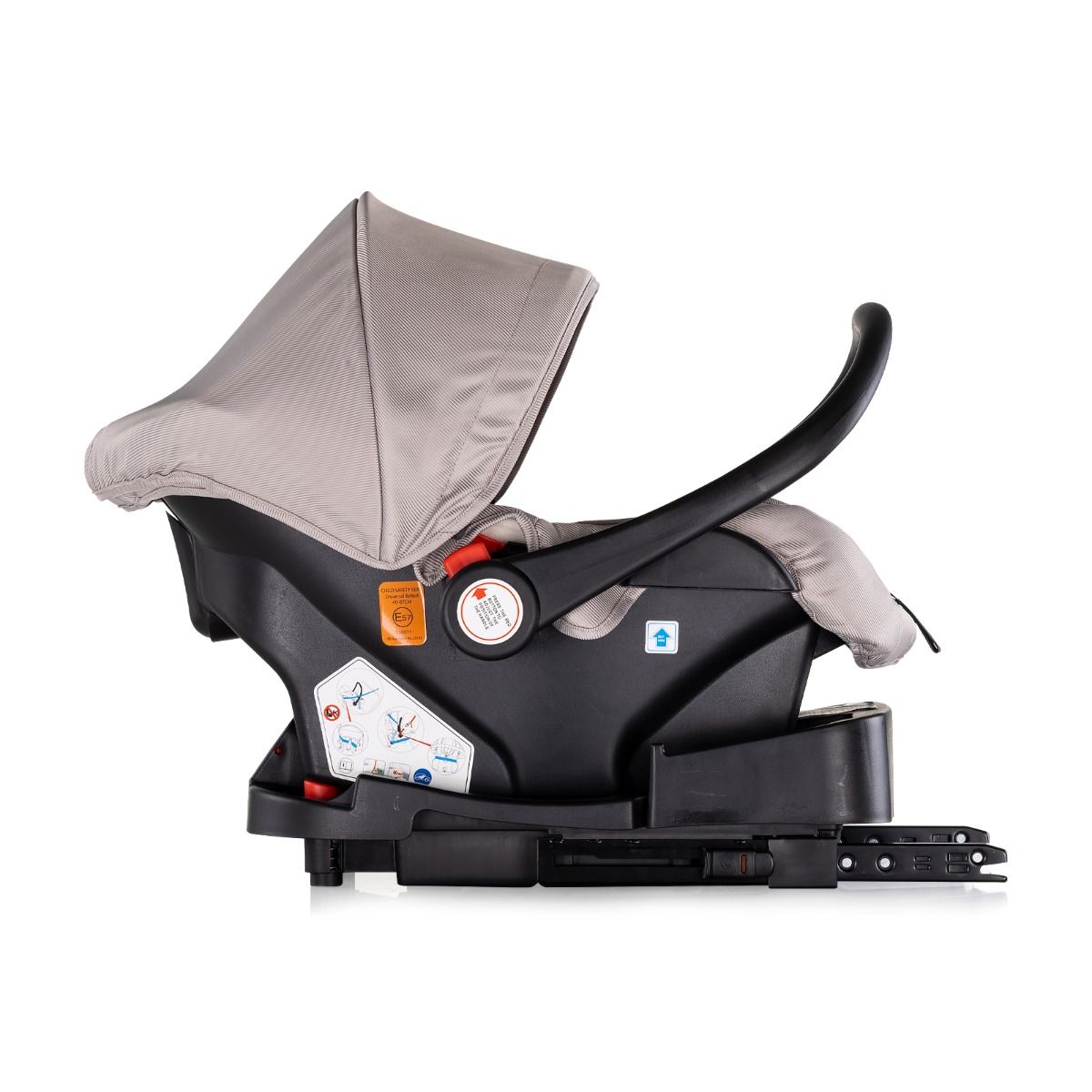 Kinderwagen Chipolino Aura Tiramisu Total Package Deal incl. Autostoel, Base & Campingbed null_14