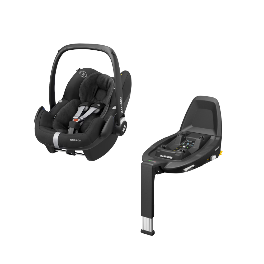 Autostoel Maxi-Cosi Pebble Pro Essential Black met Isofixbase Familyfix3 null_1