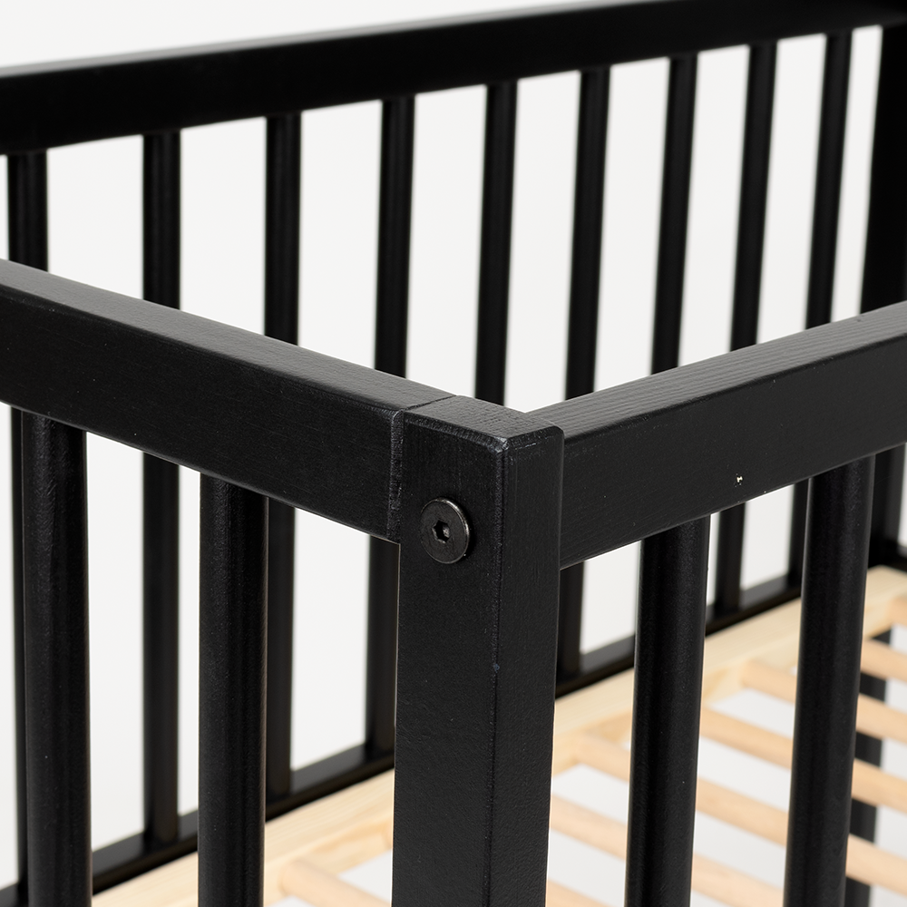 Co-Sleeper Colorfull Home Dewi Linea Classic Open Black null_8