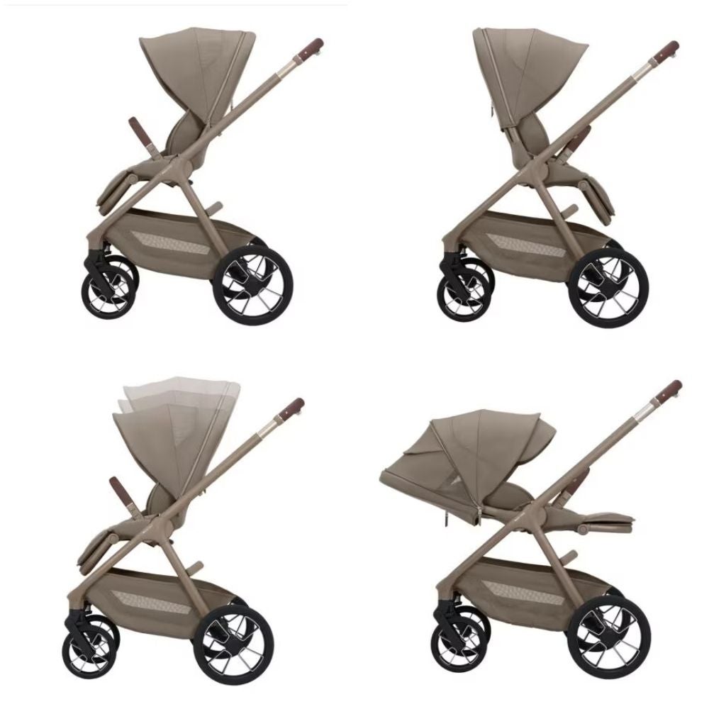Kinderwagen Maxi-Cosi Oxford Plus V2 Oak Truffle + Autostoel Maxi-Cosi Pebble Pro Slide + Base + Adapterset null_13