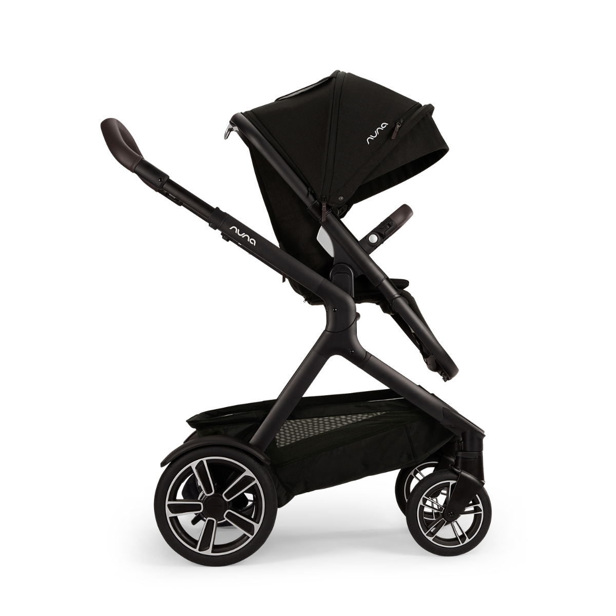 Kinderwagen Nuna DEMI Next Caviar + Autostoel Nuna PIPA Next Caviar Chocolate & Base Nuna 360 System null_6