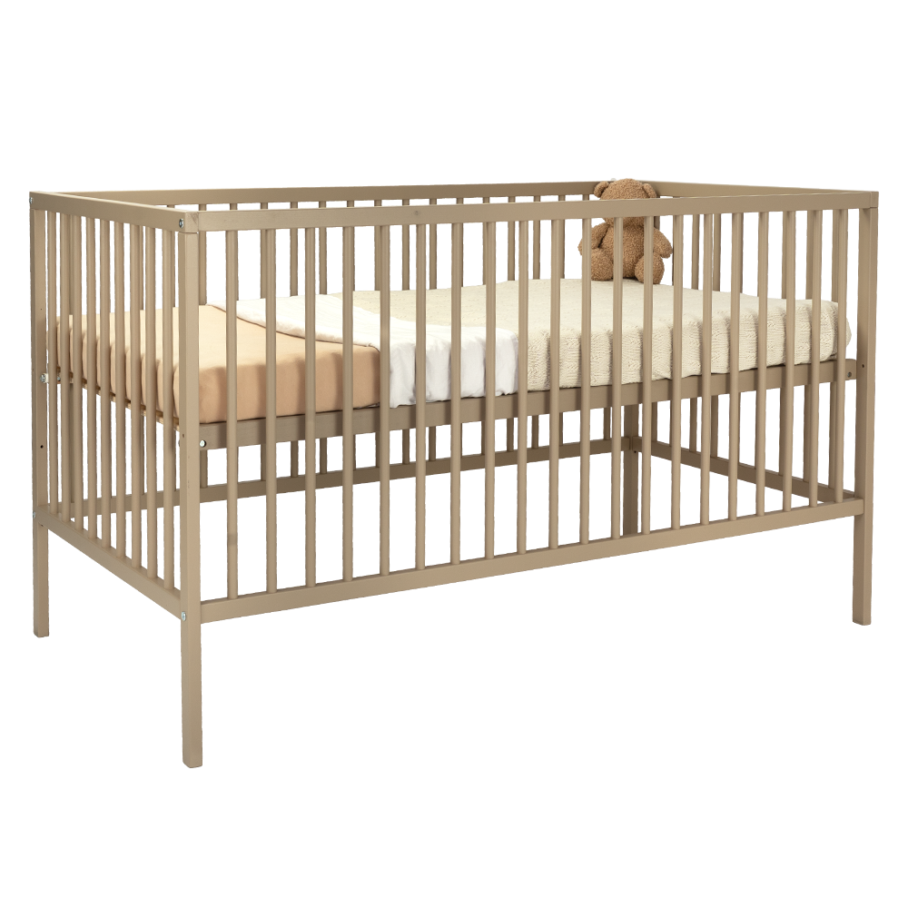 Meegroei Ledikant Colorfull Home Diana Linea Classic 70x140 Taupe null_2
