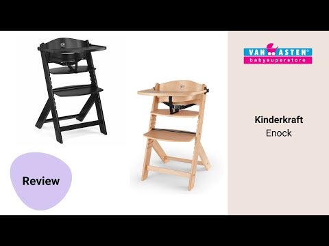 Kinderstoel Kinderkraft Enock 3-in-1 Beige met Bouncer & Adapterset null_10