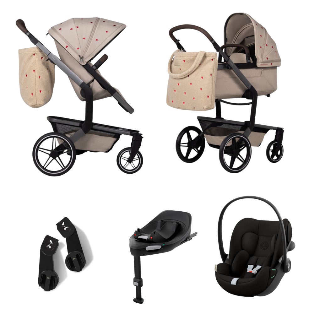 Kinderwagen Joolz x Studio Noos Day5 Sandy Taupe + Autostoel Cybex Cloud G3 I-Size + Base + Adapter null_1