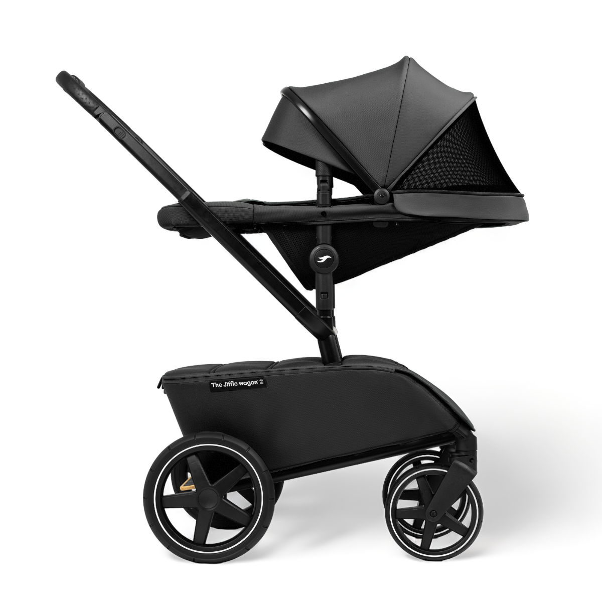 Kinderwagen The Jiffle V2 Black + Autostoel Pebble 360 Pro2 en Slide Tech Base + Accessoires null_22