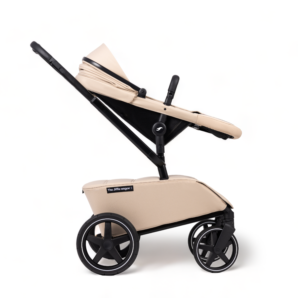 Kinderwagen The Jiffle V2 Clay met Autostoel Cybex Cloud G3, Base, Adapterset & Bolderkar- en Duozitje null_21