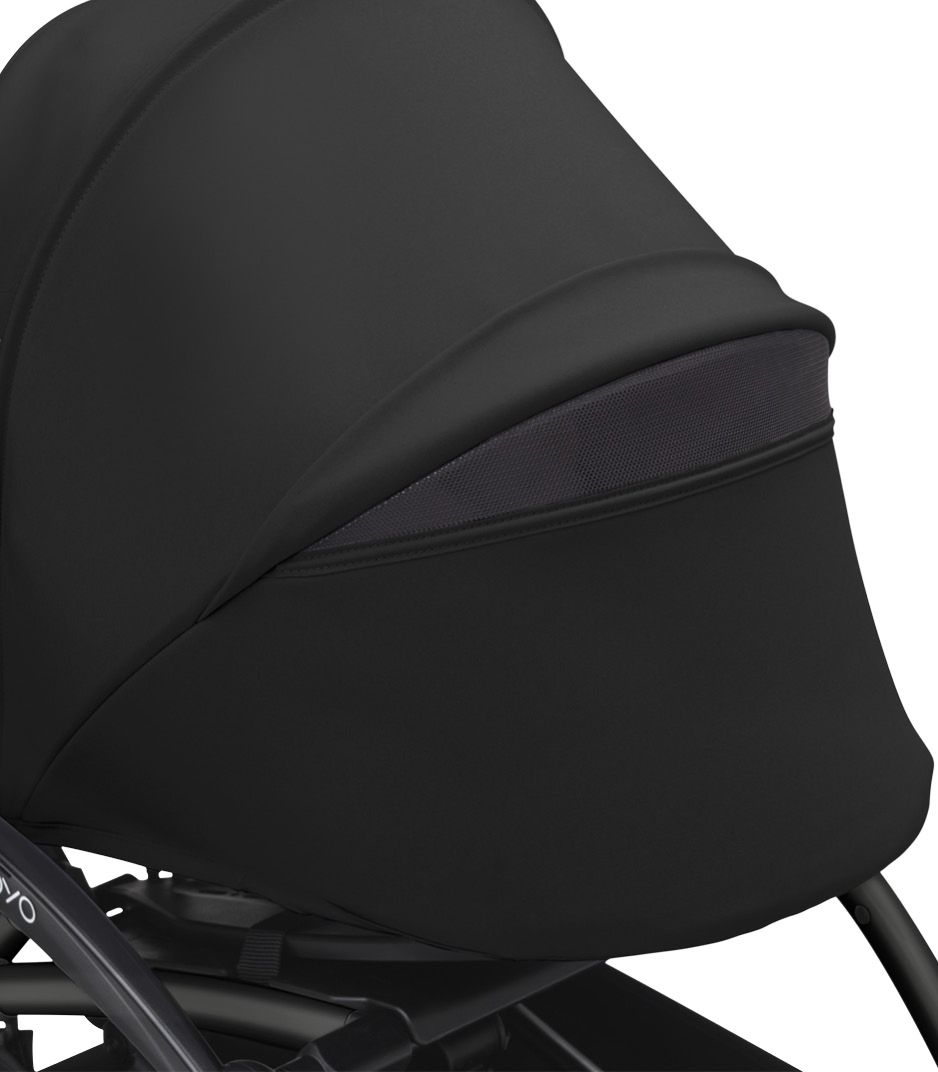 Buggy Stokke® YOYO3 Black Met Reiswieg null_10