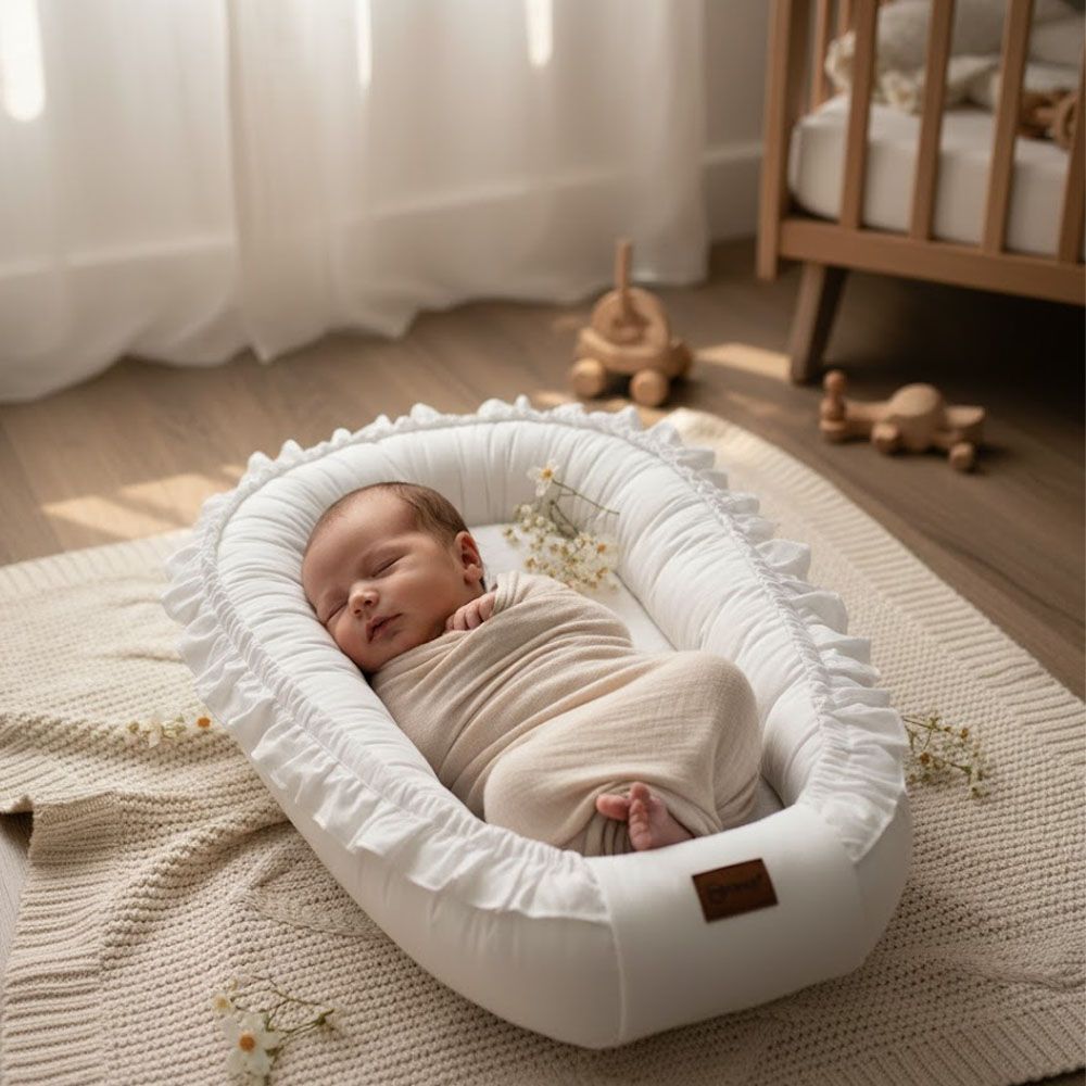 Box Novi Mila Rond Walnut/White Total Package Deal incl. Boxaccessoires & Babynest null_21