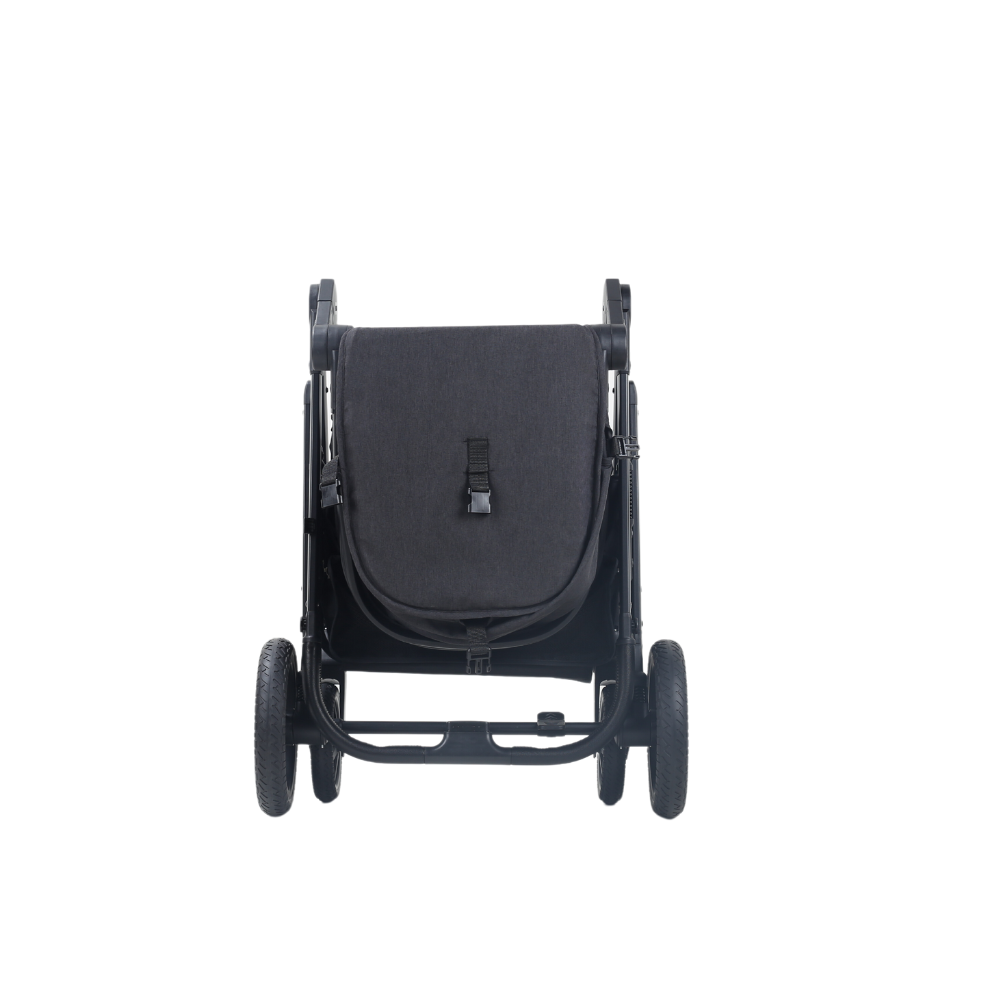 Kinderwagen Novi Jaxx V2 4-in-1 Black Melange met Isofixbase null_16