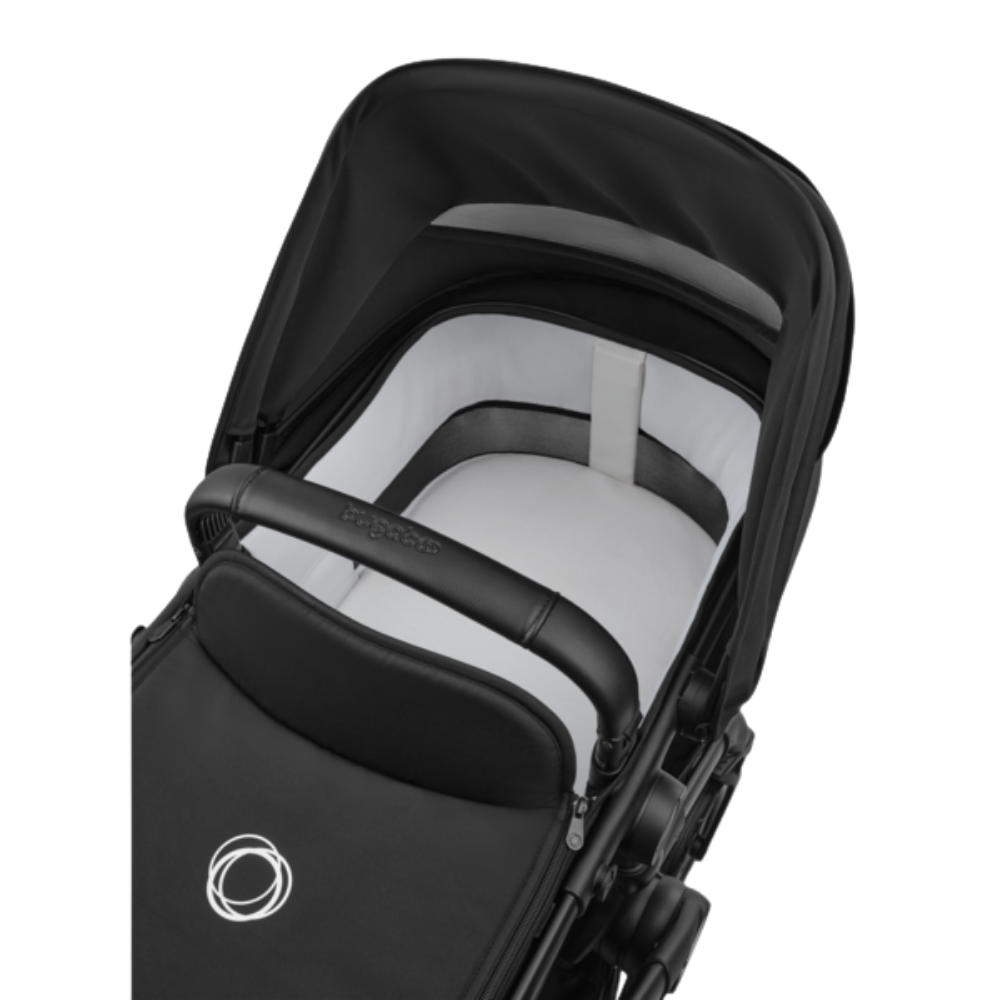Kinderwagen Bugaboo Cub Compleet Black/Heritage Black met Autostoel Jacky Pro 360° V2, Base & Adapterset null_10