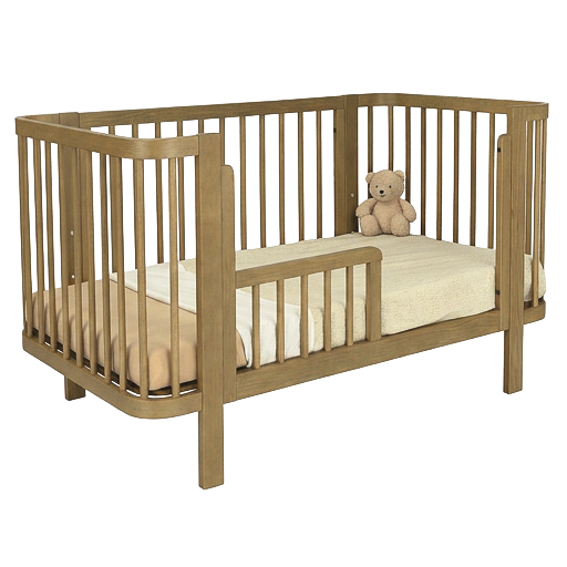 Meegroei Ledikant Novi Klara Incl. Bedzijde 70x140 Amber Oak null_5