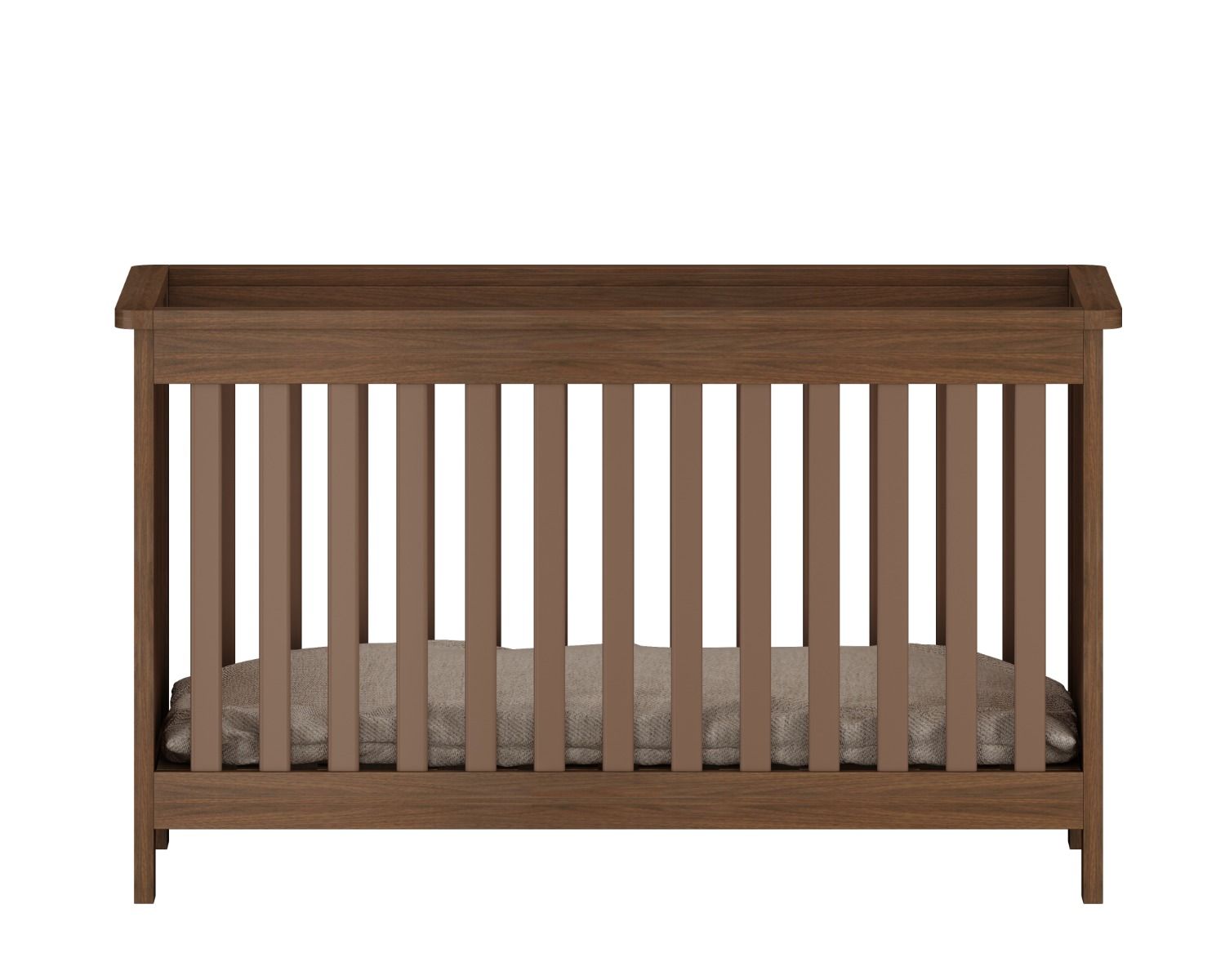 Babykamer Livvie Walnut (Ledikant + Commode) null_4