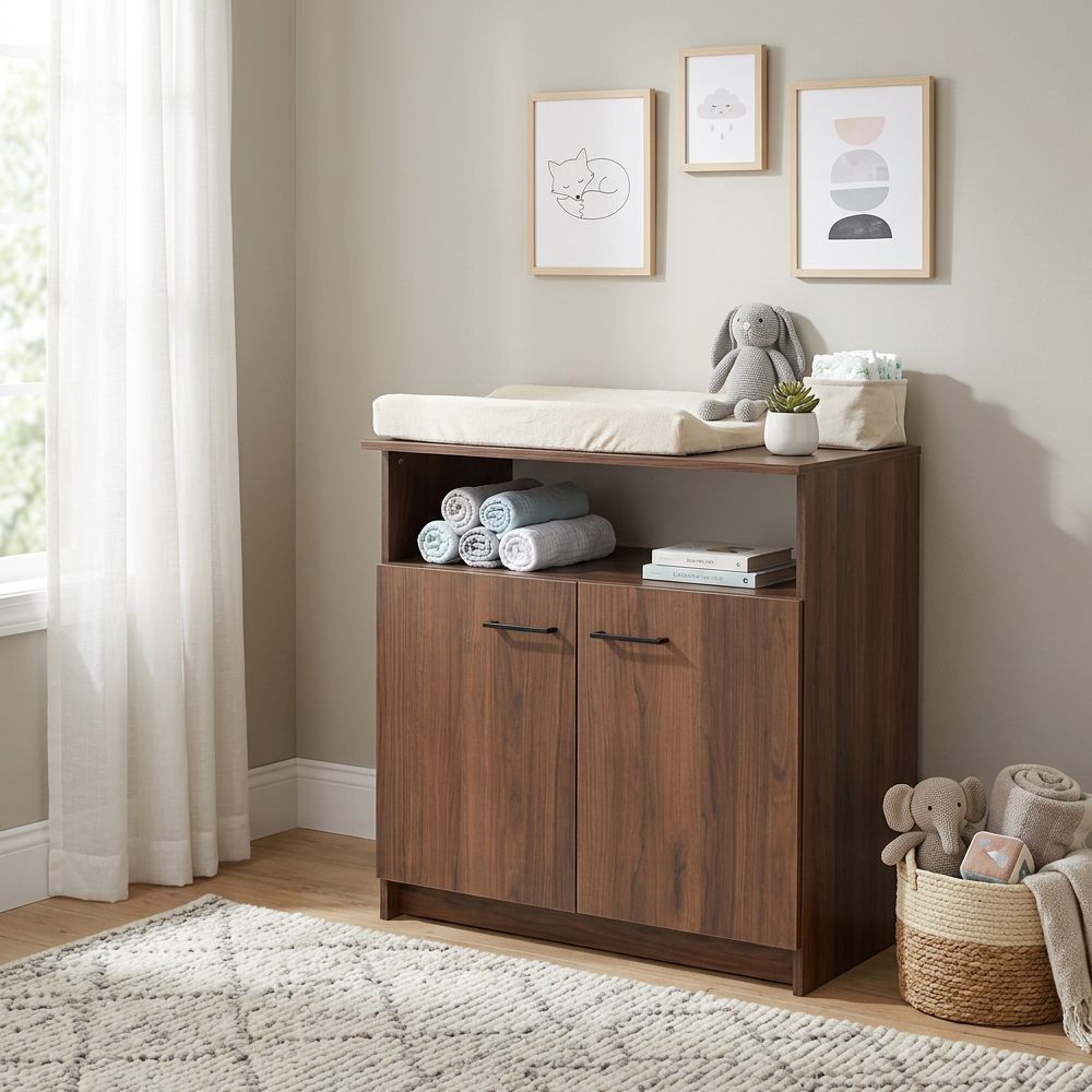 Babykamer Colorfull Home Nina (Meegroeiledikant Luca V2 Pure Black + Commode) null_16