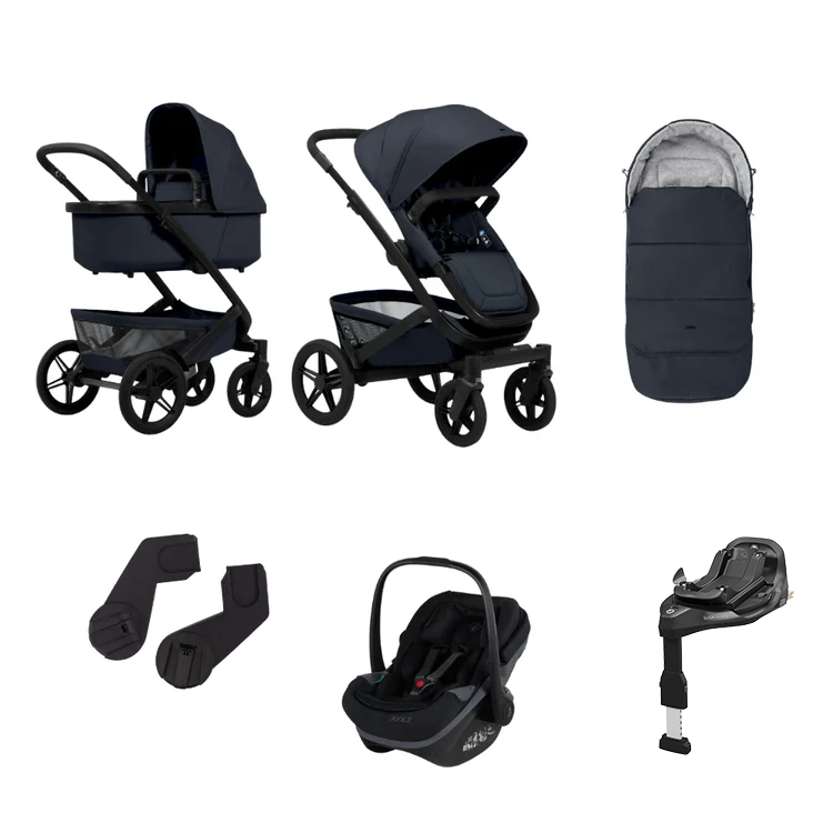 Kinderwagen Joolz Geo5 Dark Navy Blue + Autostoel Joolz x Maxi-Cosi + Base & Accessoires null_1