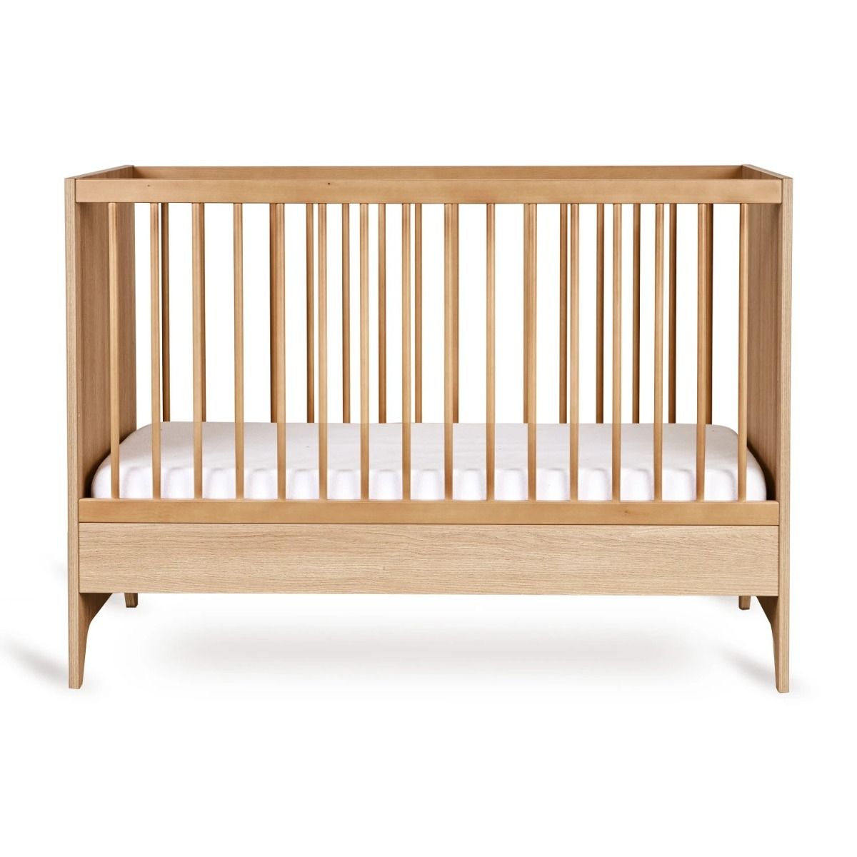 Babykamer Quax Tsugi Honey Ash 60x120 (Meegroei Ledikant + Commode) null_5