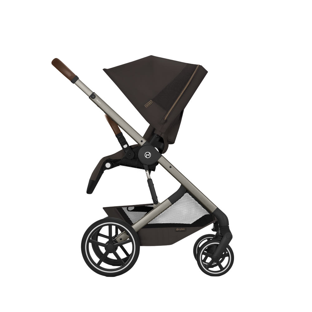 Kinderwagen Balios S Lux BLK Chocolate Brown/Brown incl. CarryCot Foldable en Cloud G3 I-Size PLUS + Base G3 & Accessoires null_12