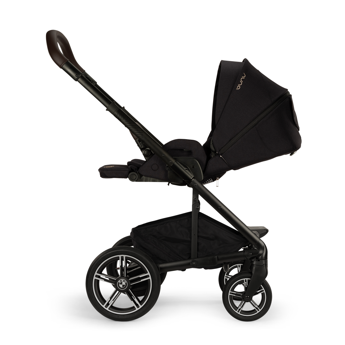 Kinderwagen Nuna MIXX Next x BMW Element + Autostoel Nuna PIPA Next Caviar & Base Nuna 360 System null_6