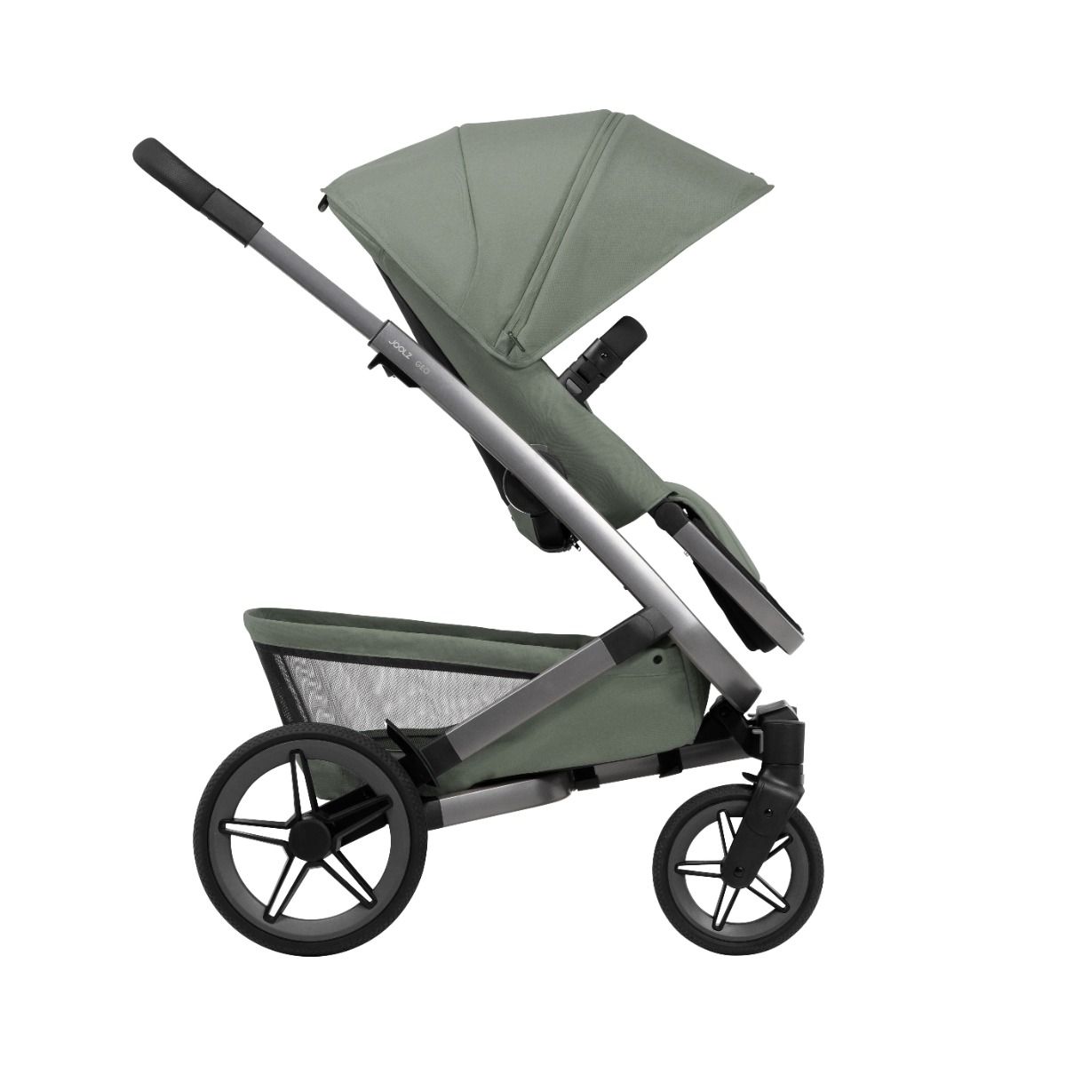 Kinderwagen Joolz Geo5 Forest Green met Autostoel Novi Jacky Pro 360 V2 & Base en Adapterset null_7