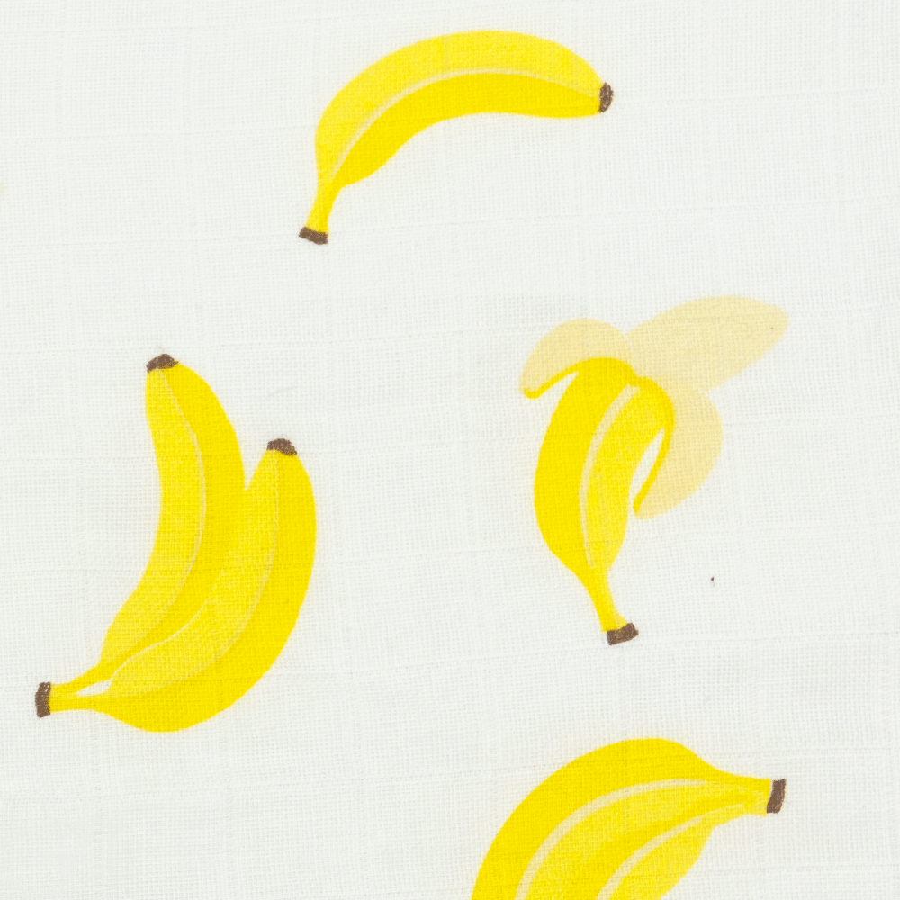 Set | 2x Slaapzak Little Boo Hydrofiel - Cozy Clover Teal + Go Bananas Yellow 110cm null_13