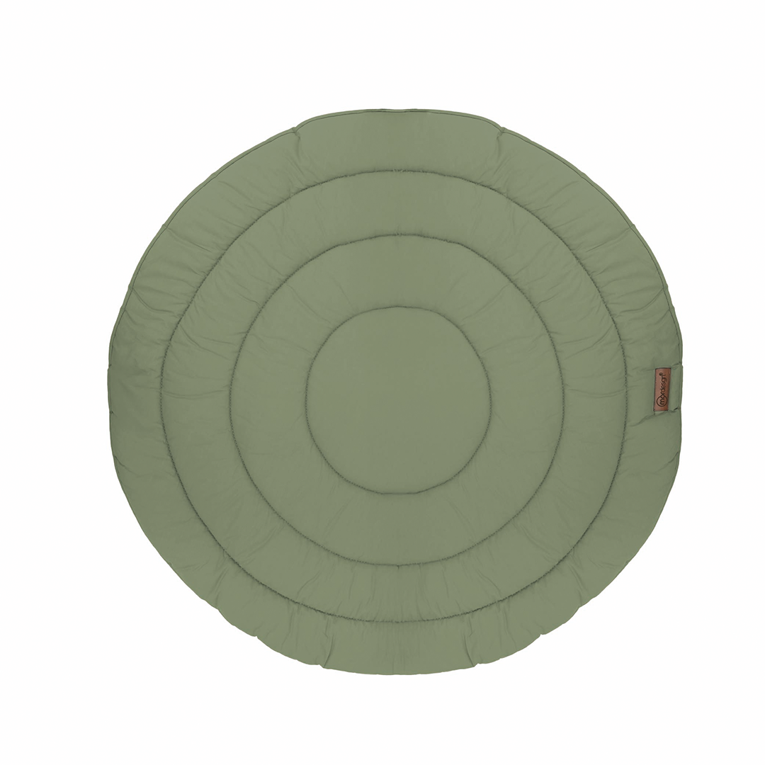 Set Boxkleed Rond + Babynest XL MorDesign Forest Green null_2