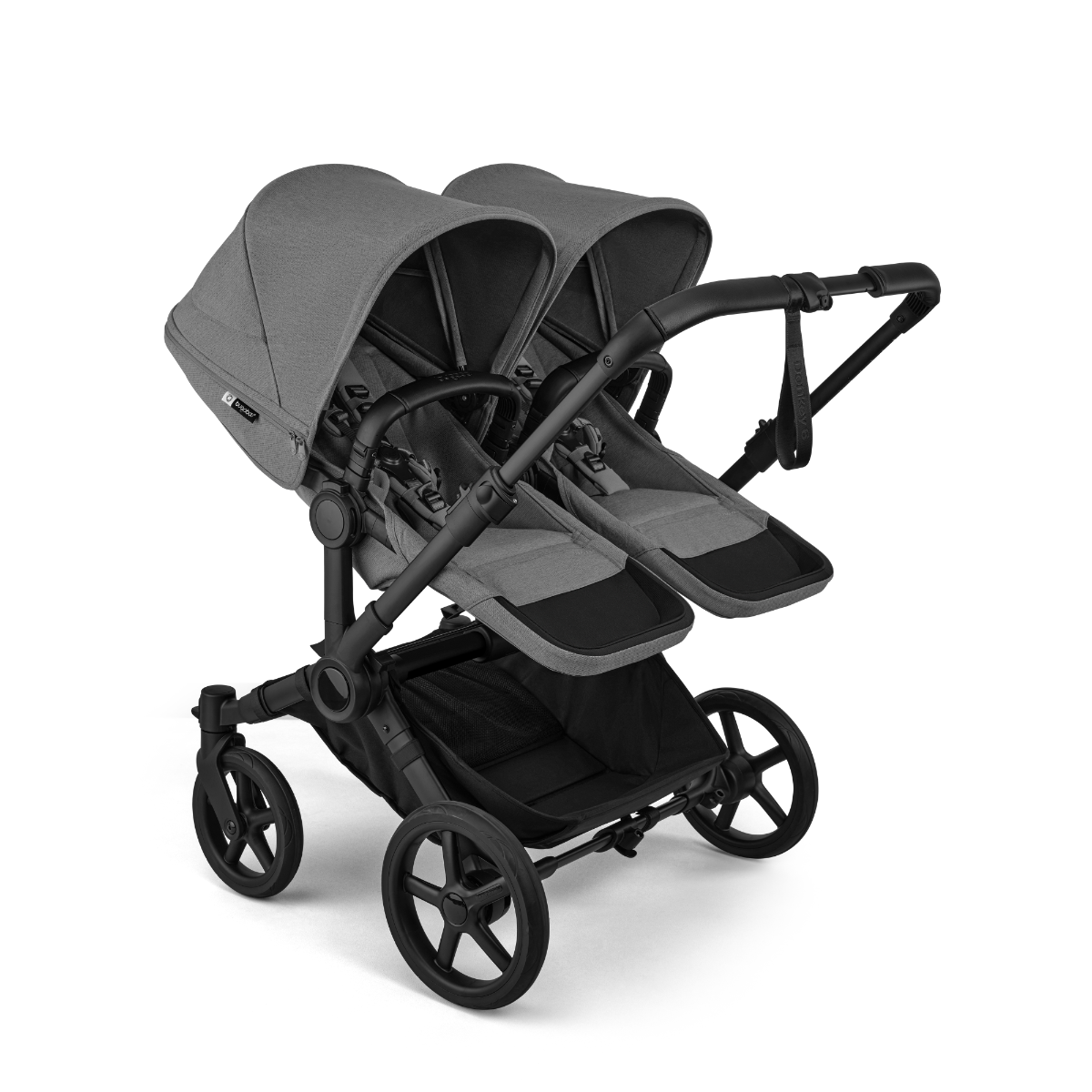 Kinderwagen Bugaboo Donkey6 Twin Complete - Black/Moon Grey null_3