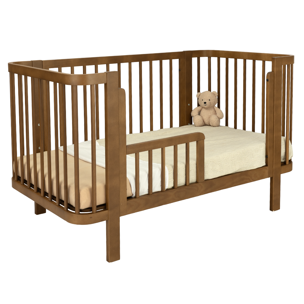 Meegroei Ledikant Novi Klara Incl. Bedzijde 70x140 Walnut null_9