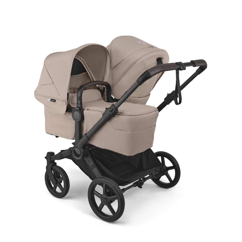 Kinderwagen Bugaboo Donkey6 Double Essential Bundel - Black/Desert Taupe Melange null_3