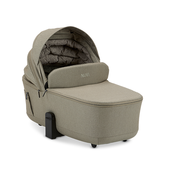 Kinderwagen Novi Luna Premium Solid Sand met Autostoel Jacky Pro 360 V2 & Base null_17