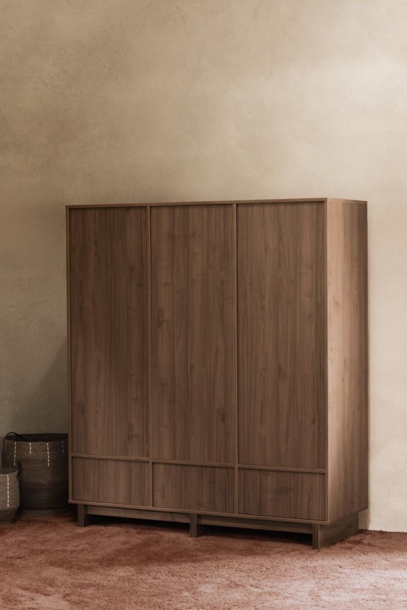 Babykamer Quax Kyo Walnut 70x140 met 3-deurs kast null_13