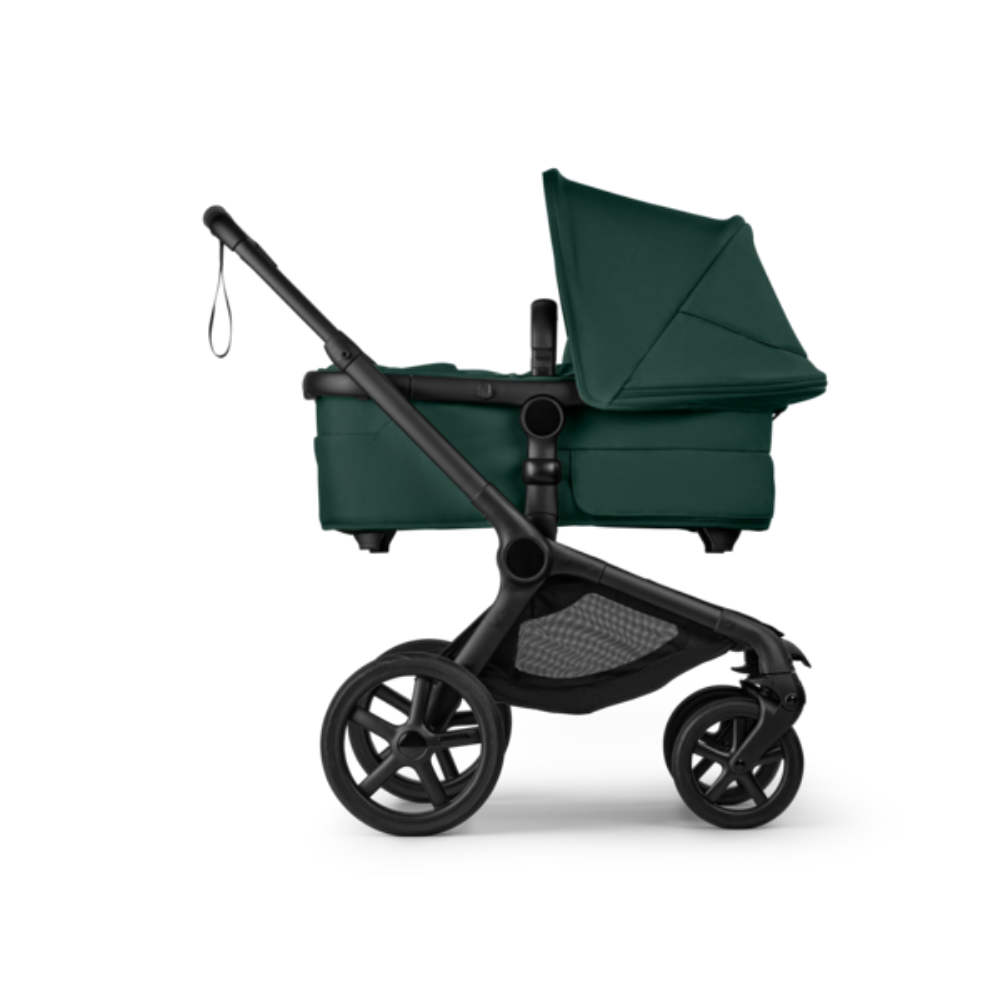 Kinderwagen Bugaboo Fox5 Renew Compleet Black/Fern Green met Autostoel Jacky Pro 360° V2 & Base null_4