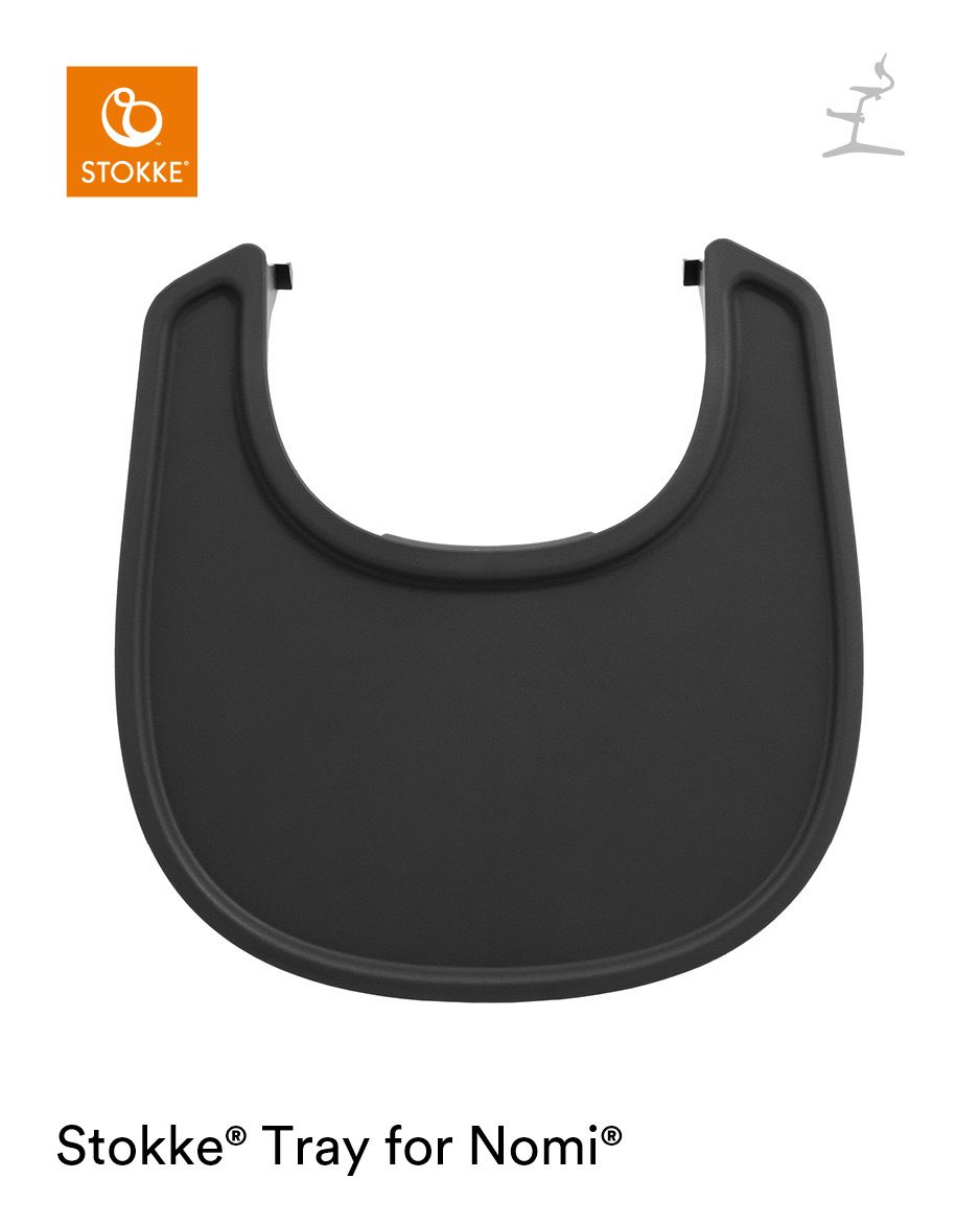 Set Compleet | Kinderstoel Stokke® Nomi Black/Natural incl. Newbornset en Eetblad + Babyset null_6