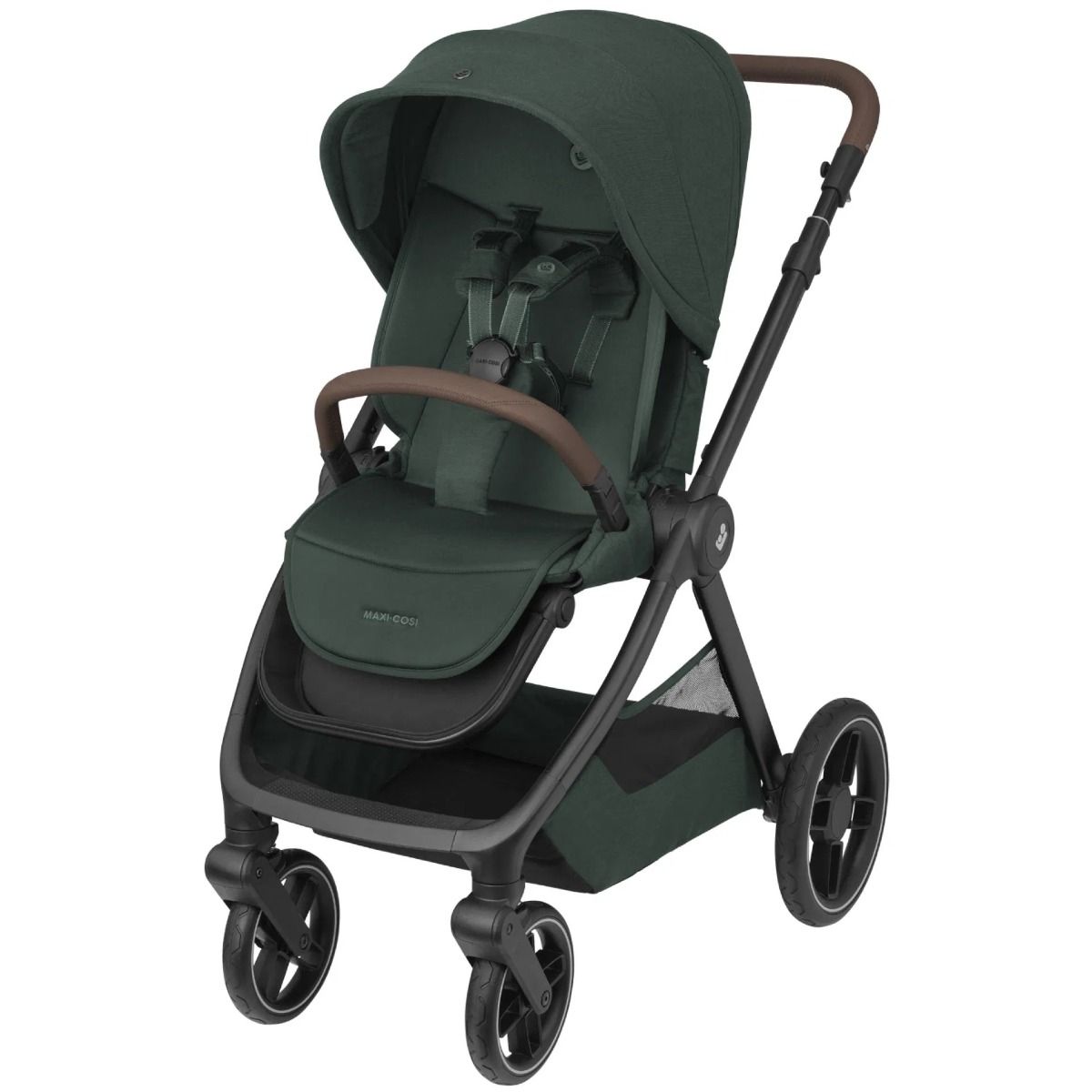 Kinderwagen Maxi-Cosi Oxford Plus Twillic Green met Autostoel Pebble 360° Pro2, Base Slide Tech & Adapterset null_6