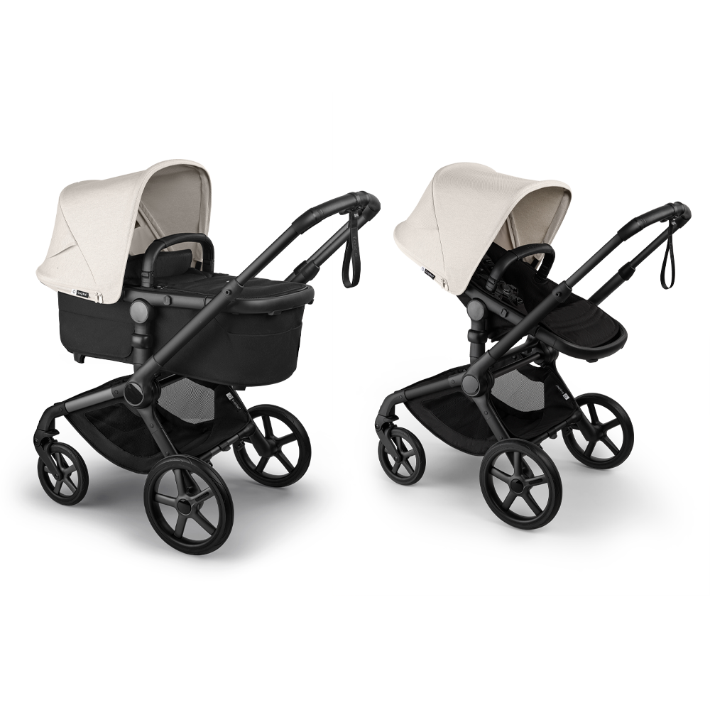 Kinderwagen Bugaboo Fox5 Renew Compleet Black/Misty White met Autostoel Joy Glide 360° & Base null_2