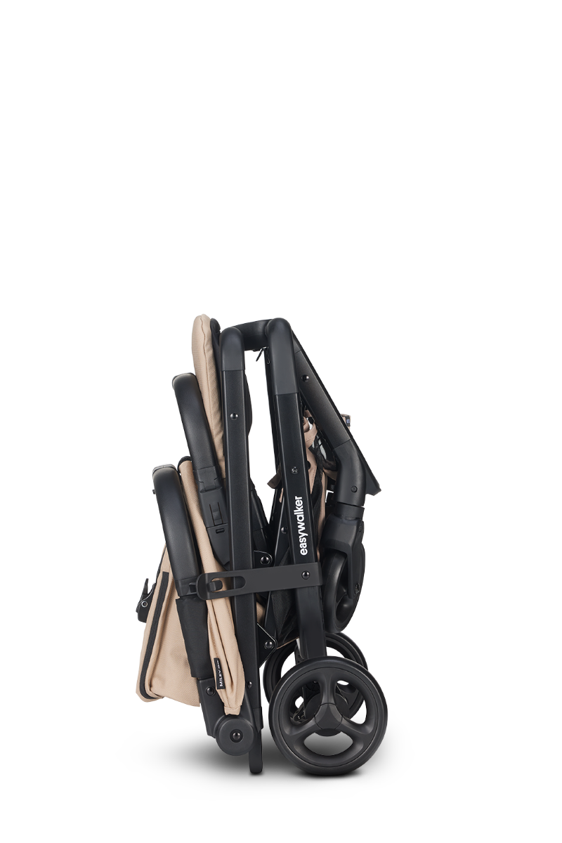 Buggy Easywalker Miley Go Sand Taupe Total Package Deal incl. Transporttas, Cupholder, Stuurtje & Zonnescherm null_6