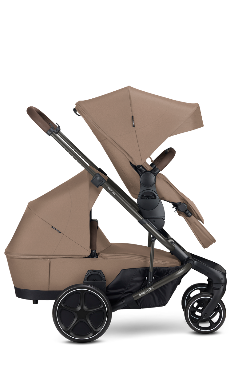 Kinderwagen Easywalker Harvey NXT Mocha Brown Duo incl. Tweede Zitting & Uitbreidingsset null_3