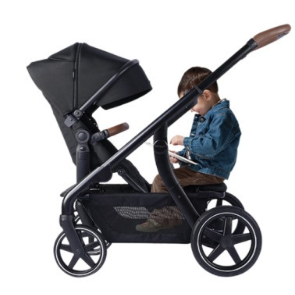 Kinderwagen Novi Duo Pacific Premium Solid Black null_19