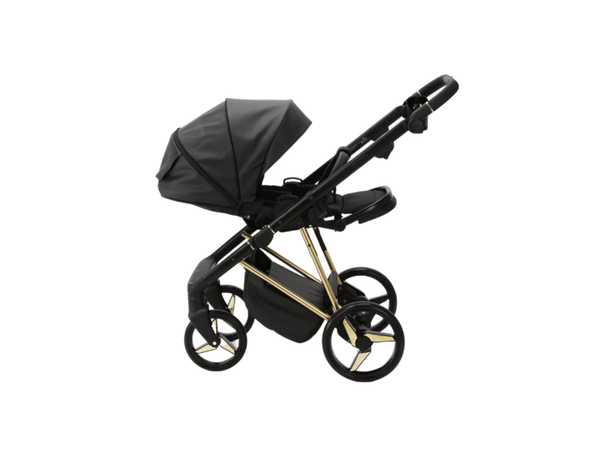 Kinderwagen Adamex Quantum Gold Star + Autostoel Maxi-Cosi Pebble Pro2 en Base Slide Tech null_8