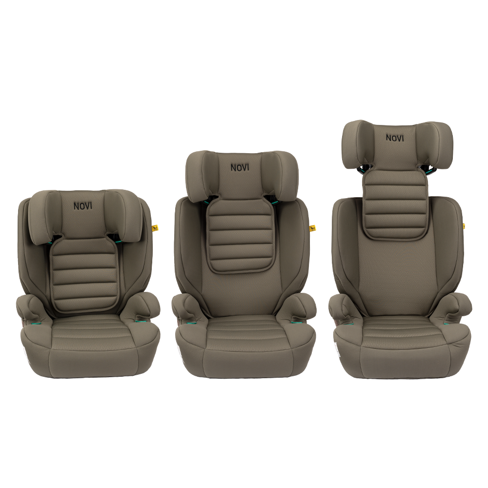 Set | 2x Autostoel Novi James Premium i-Size Isofix Dark Taupe null_10