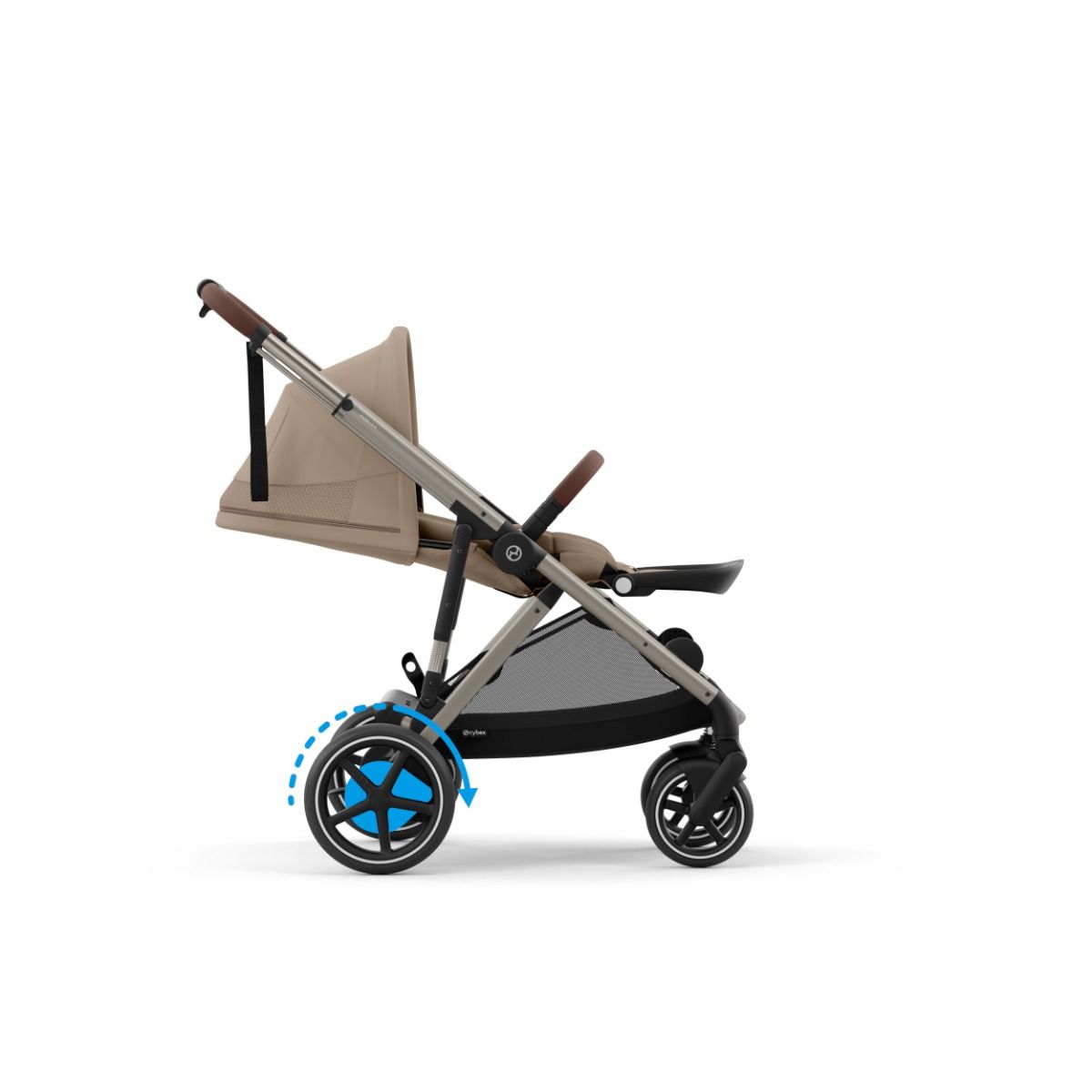Kinderwagen Cybex e-Gazelle S Almond Beige/Beige null_11