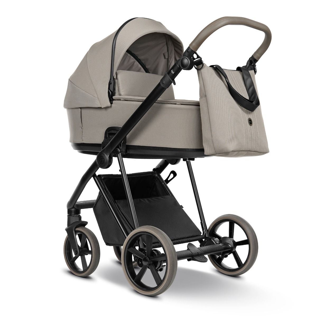 Kinderwagen ROAN IVI 2.0 Vintage Hazel met Autostoel Novi Jacky Pro 360° V2 & Base en Adapterset null_3