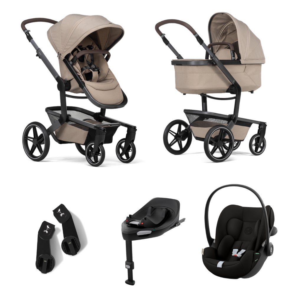 Kinderwagen Joolz Day5 Sandy Taupe + Autostoel Cybex Cloud G3 I-Size + Base + Adapter null_1