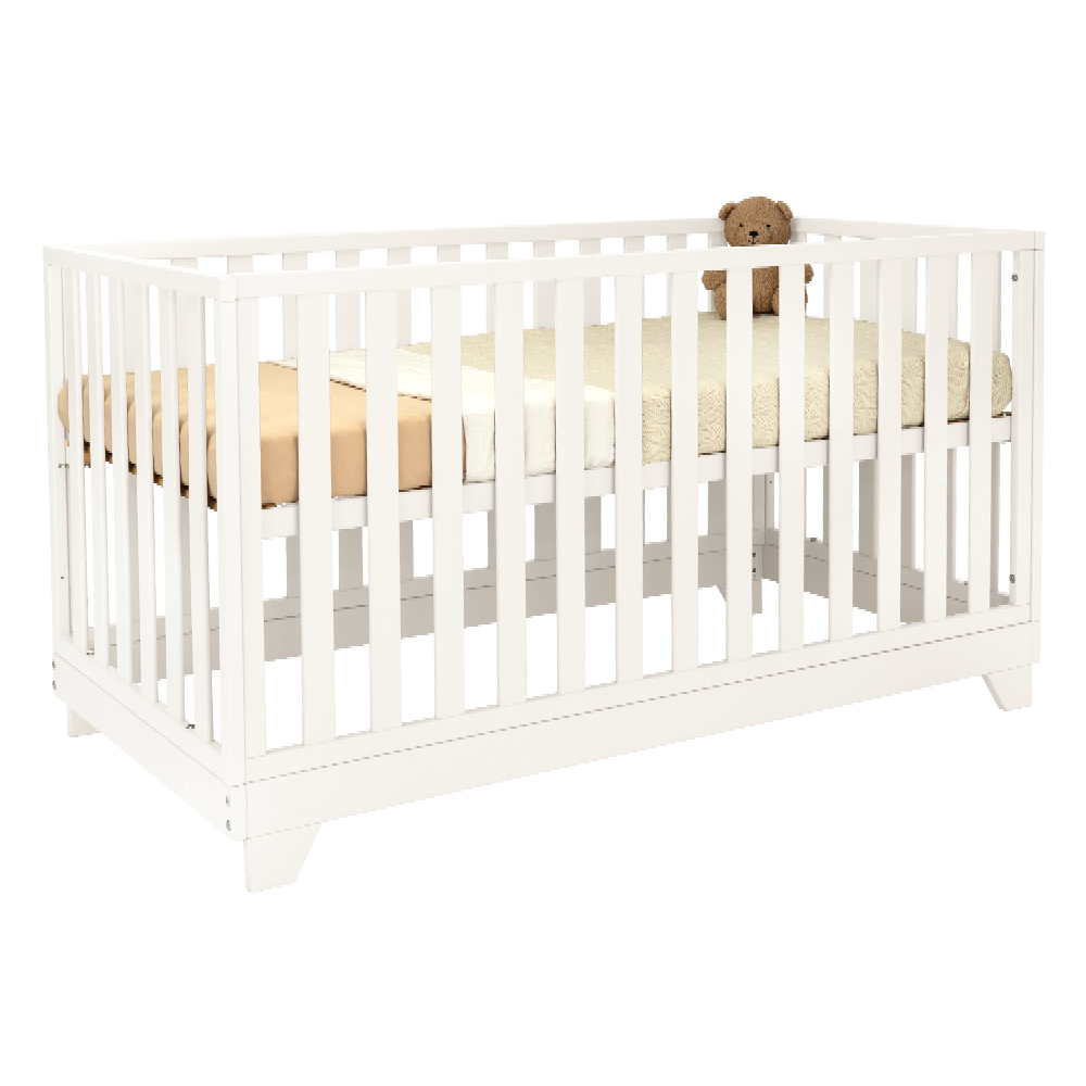 Set | Meegroei Ledikant Colorfull Home Lois V2 Pure White + Matras ABZ Airflow Pro + Hoeslaken Meyco Wit (2st) null_2